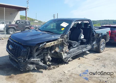 2023 Ford F-150 Xl z USA, uszkodzony, nr VIN 1FTFX1E58PFB19891